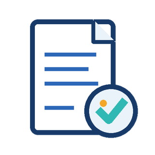 Actionable inspection report icon